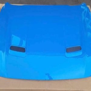 2018-2023 Mustang GT OEM take-off hood (E7 Oxford White) – Brand new, never installed!