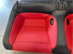 2018-2022 Mustang GT Red/Black Leather Recaro Seats Front Rear - Image 2