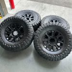 18in OEM f350 tremor wheels  38x13.50r18 Toyo open country m/t tires  Wheels are 18in OEM wheels off a 2022 ford f350 super duty, tremor package.