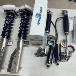 S197 CorteX 2005-2014 Mustang Xtreme-Grip Penske Double Adjustable Coilover System With Remote Reserviors and front ARB links