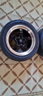 A pair of wheels Forgestar d5 17x10 Tire nitto nt555 285/40/17 - Image 7