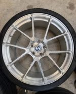 Mustang Signature sv801 wheelsn nSet of signature sv801 wheels . n4 wheels still look new . nAll wheels are 5x114.3, tires are new nn20x9 +25 with tires mounted.n20x10.5 +30 with tires mounted. - Image 6