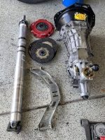 Foxbody Viper spec T56 6speed Conversion kit quick time Bell housing pro 5.0 shifter 26 spline input shaft Crossmember energy suspension mount and Aluminum driveshaft McLeod RST twin disk clutch - Image 6