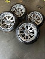 22x12 kg1 forged “ace” wheels 305/40/22 ultra sport street tires  Wheels are 22x12 KG1 forged, concave series, -44 extremely hard to find design - Image 8