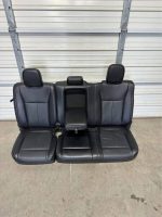 2017-2024 FORD F150 F250 F350 F450 FRONT & REAR SEATS PLATINUM BLACK LEATHER - Image 5