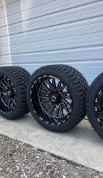 New 22x12 TIS 547bm 8x6.5  New 33x12.50r22 fortune r/ts - Image 6