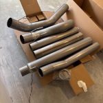 2011-2024 F250-f350 6.7 Powerstroke  5 Inch Stainless Steel  High Quality Parts Comes With All Clamps and Hardware  Brand New In Box Never Used  Short Bed Or Long Bed Full Exhaust Kit