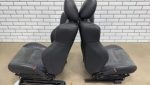 Dodge Charger SRT-8 OEM Leather/Suede Heated Seat Set Front/Rear - Image 5