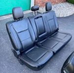 Front and rear heated AC seat leather with flore center console fits 2017-2020 Ford F150 F250 F350 F450 - Image 8
