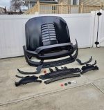 Ford Mustang front Bumper Hood set GT500 Shelby style facelift body kit for 2015-2017 - Image 4