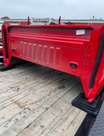 Brand new Ford take off 8ft bed with bumper tailgate lights and bolts off of a brand new 2024 Ford f350. Will fit f250 and f350 trucks - Image 5