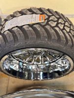 New 24x14 TIS 547C 8x170  New 33x13.50r24 AMP M/Ts - Image 2