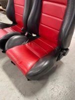 2003 Ford Mustang SVT Cobra 10th Anniversary Front Seats NP - Image 4