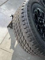 20in OEM F350 superduty FX4 package rims 275/65/20 Bridgestone dueler all terrain tires  Wheels are 20in OEM wheels off a 2026 ford f350 sport FX4 upgrade package. - Image 9