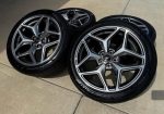 Mustang Wheels and Tires - Brand New (2025 Takeoffs) 2025 Ford Mustang 19" Performance Package Wheels & Tires - Set of 4 - Image 2