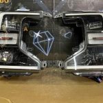 2020-2022 F250 Headlights   OEM LED Projector Black F250 Headlights