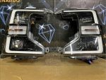 2020-2022 F250 Headlights   OEM LED Projector Black F250 Headlights