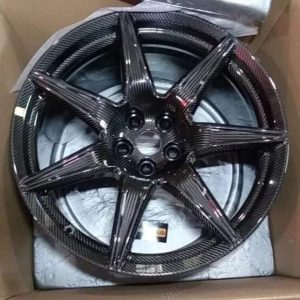 New in Box Ford Mustang carbon fiber Wheels