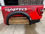 2023-2025 Ford F-150 Raptor R Bed Box OEM Orange Tail Lights Tail Gate OEM F150 Take off 2023 F150 Raptor F Crew Cab truck. - Image 3