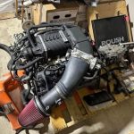 Supercharged Gen 2 5.0 Coyote Mustang Engine and trans swap kit.