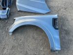 Front end pieces off of a 2021 Ford F250 Lariat. Hood, fenders, grill and LED Headlights. M7 paint code. - Image 6