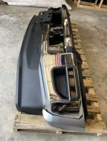 2017-2022 Ford F450 Factory Chrome Front Bumper OEM w/ Silver Flare & Fog Holes . - Image 5