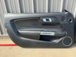 2018-2022 Mustang GT V6 EcoBoost LH RH Premium Leather Insert Door Panels Pair - Image 2