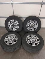18in OEM Ford f350 superduty wheels  275/70/18 Bridgestone dueler all terrain tires  Wheels are 20in OEM wheels off a 2025 ford f350 superduty. - Image 6