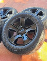 20" Dodge Ram 1500 Wheels & Falken Tires No curbrash, bents, or Cracks. Tires still have lots of tread Wheels wheel fit any Ram 1500 2019-2025 (6lugs) - Image 4