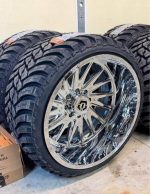 New 24x14 TIS 547C 8x170  New 33x13.50r24 AMP M/Ts - Image 3