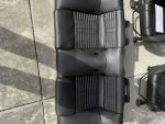 Recaro front and rear seats from a 2013 GT500. Black leather with black stripes. 800 miles on them. - Image 4