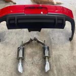 2010-2012 Mustang GT Roush Sqaure Tip Mufflers Valence & Bumper