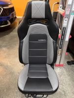 Corbeau Trailcat Seats Grey/ Black - Image 3