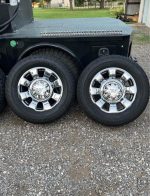 Ford King Ranch wheels with 275/65/20 Bridgestone Dueler Tires which are also brand new for sale. - Image 3
