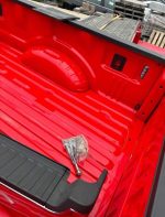 Brand new Ford take off 8ft bed with bumper tailgate lights and bolts off of a brand new 2024 Ford f350. Will fit f250 and f350 trucks - Image 6