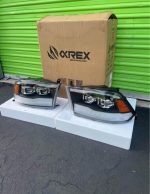 NEW ALPHAREX Ram headlights 09-18 LED 🔥🔥