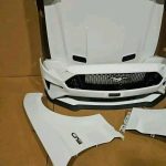2018-2023 Ford Mustang GT Front Bumper Cover Hood Fender Set - Image 4