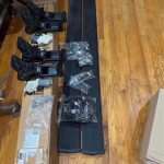 AMP power steps, all hardware included for installation.