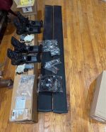 AMP power steps, all hardware included for installation.