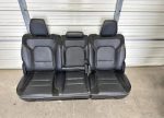 2019-2023 dodge ram 1500 black leather laramie crew cab front and rear seats - Image 6