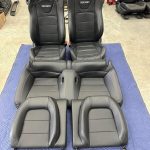 Recaro seats removed from a 2019 Mustang GT