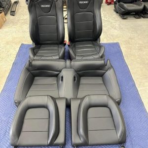 Recaro seats removed from a 2019 Mustang GT
