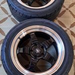 A pair of wheels Forgestar d5 17x10 Tire nitto nt555 285/40/17