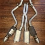 Widebody Dodge Charger Srt Hellcat 6.2L Oem Exhaust System