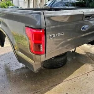 Ford F-150 with a 5.5ft grey bed — sleek