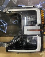 2020-2022 F250 Headlights   OEM LED Projector Black F250 Headlights - Image 5