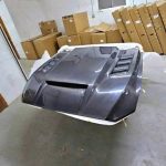 Ford Mustang Hood Real Carbon Fiber Terminator style for 2015-2017