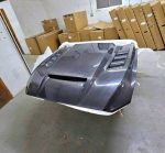 Ford Mustang Hood Real Carbon Fiber Terminator style for 2015-2017