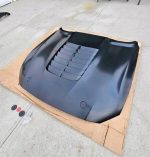 Ford Mustang Aluminum Hood GT 500 Shelby style for 2015-2023 - Image 4
