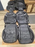 Ford Mustang black leather car seat covers - Image 2